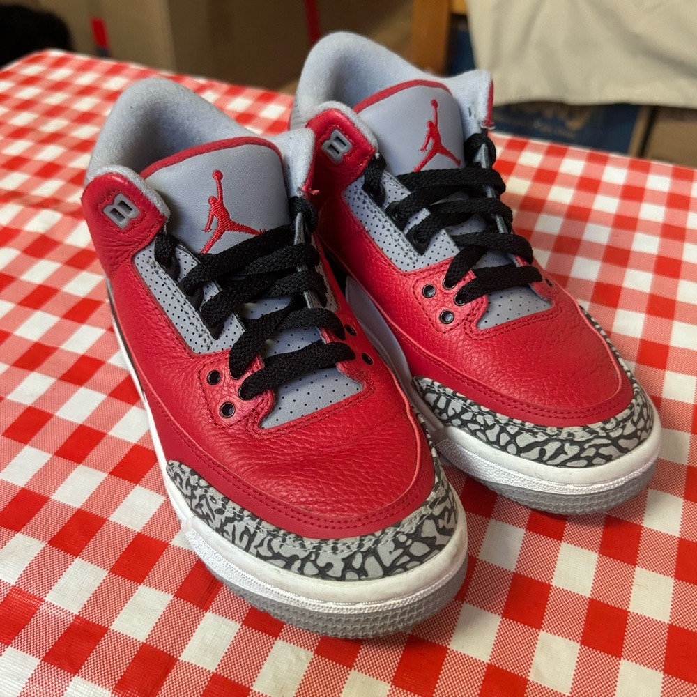 Nike Air Jordan 3 Retro SE GS III Fire Red All Star Game Chicago CQ0488-600 5.5Y